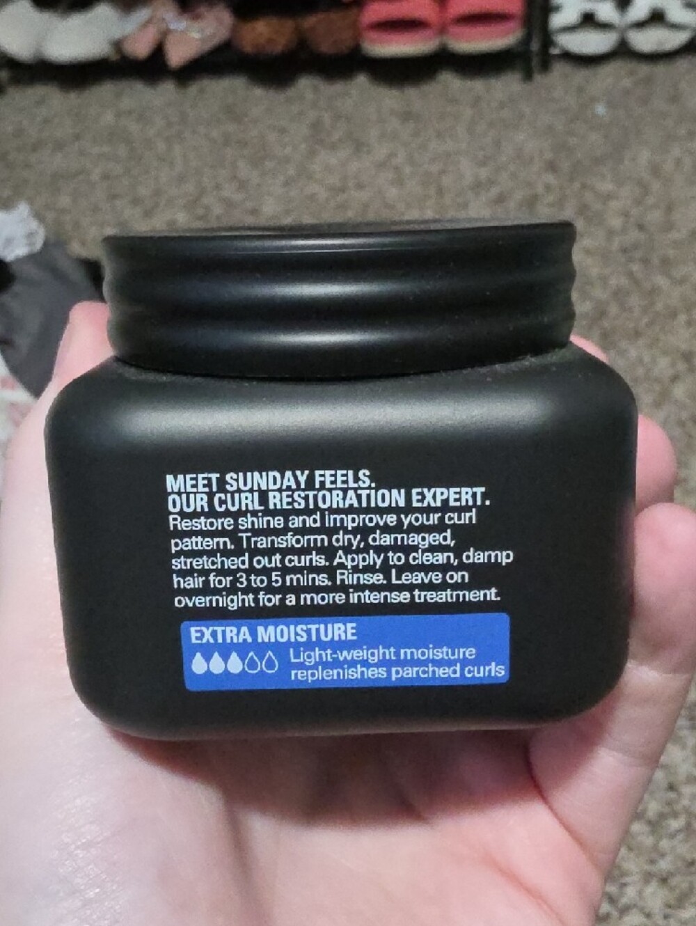 Twist Sunday Feels Deeply Hydrating Hair Mask - Black - Picture 4 of 4